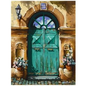 𝐑𝐞𝐭𝐚𝐢𝐥 $𝟐𝟓𝟎 Art House No. 38 Lithograph by Anatoly Metlan +Certificate